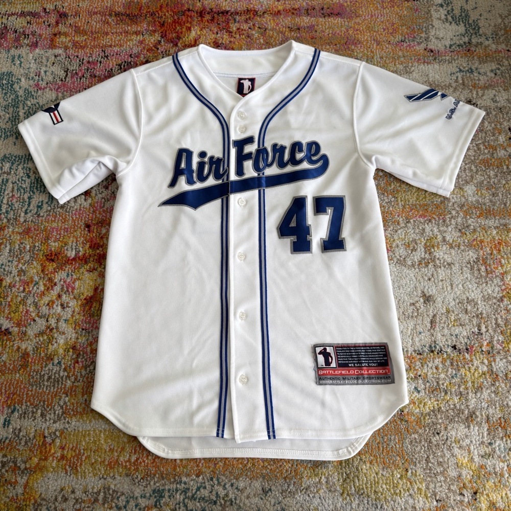 Air Force Football Jersey Men's Size Small S NCAA Battlefield Collection 47